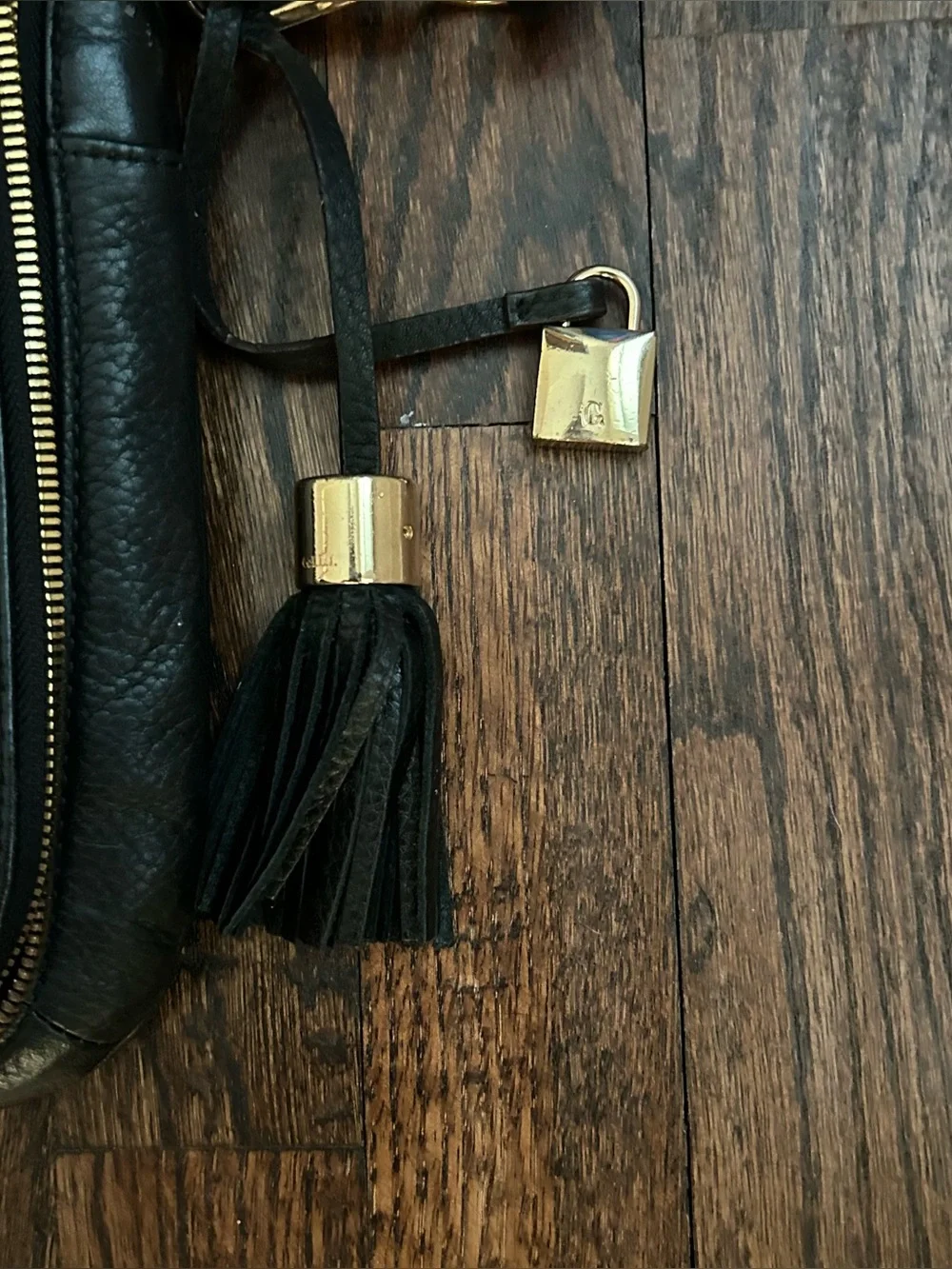 G.I.L.I. Gili Halo got it love it Halo BLACK Leather Crossbody